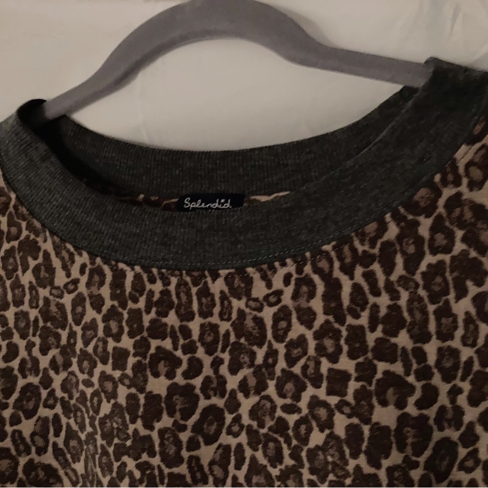 Splendid Leopard Print Top & Bottom Set - Picture 5 of 11
